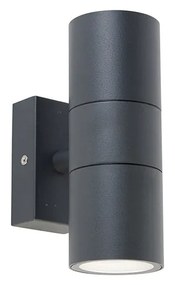 Kültéri fali lámpa antracit IP44 - Duo