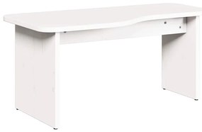 Dohányzóasztal 2 pcs Fehér 100 x 69 x 35.5 cm Tömör fenyőfa