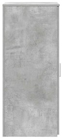 tároló szekrény betonszürke 40x45x103,5 cm szerelt fa