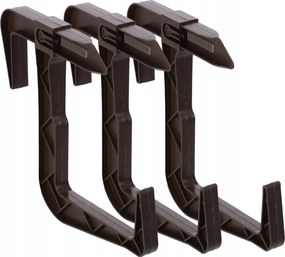 Erkély Virágtartó Doboz Akasztó Doboz Kampó Szett 3 db-os