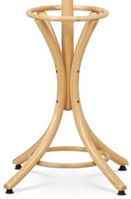 Masszív fa fogas, natúr, 186 cm