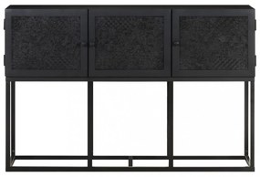 tömör mangófa tálalószekrény 115 x 30 x 76 cm