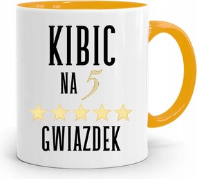 Szurkolóknak Szurkolói Bögre Sárga Ajándék fényképes nyomattal