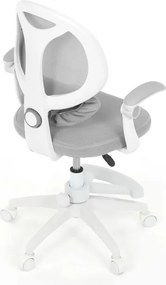 Junior Irodai forgószék szürke mesh kárpittal. KA-W8008 BLUE