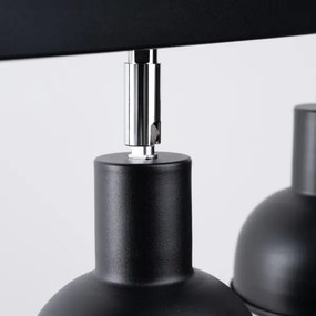 Sollux SL.1318 - Spotlámpa ELBA 3xE27/15W/230V fekete