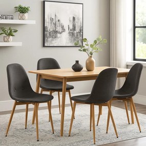 Avenberg RIVA Étkezőszék szett - 4db, szürke