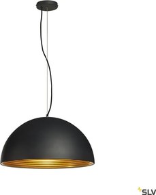 SLV 155930 FORCHINI Modern Függesztett Lámpa Fekete, Arany E27 IP20