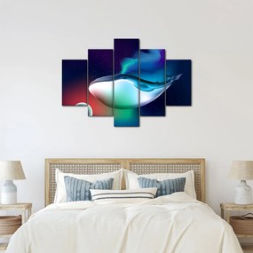 Kép - Egy bálna az űrben (150x105 cm)