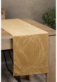 Blink12 bársony asztali futó Mézsárga 35x180 cm