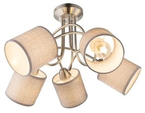 Globo 15185-5D - Csillár PACO 5xE14/25W/230V