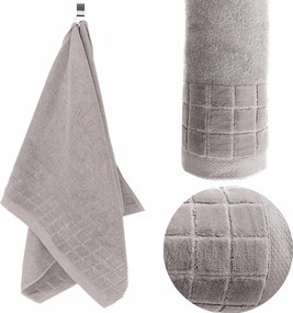 Fürdőlepedő 50x100 szépia 500G Vastag 100% Pamut