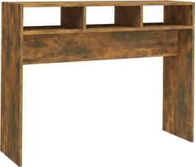 vidaXL füstös tölgyszínű szerelt fa tálalóasztal 105 x 30 x 80 cm