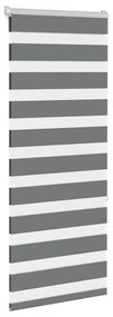 zebrafüggönnyel sötét szürke szövetszélesség 50,9 cm poliészter