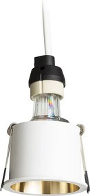 RENDL ORCO zápustná bílá/zlatá 230V LED GU10 9W