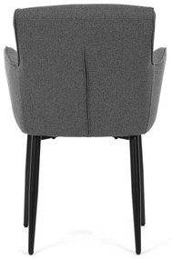 DCH-J2159 GREY2 étkezőszék szett, 2 db
