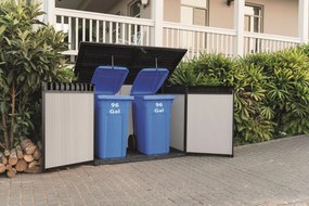 KETER PREMIER JUMBO műanyag kerti tároló, barnás szürke 255148 (17212384)