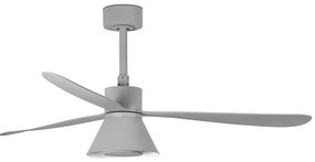 FARO 33762WT-24-LED Fényerőszabályozható mennyezeti ventilátor AMELIA L CONE LED/20W/230V szürke átm.132 cm WT + távirányító