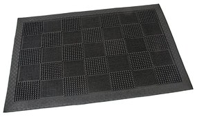 Gumi tisztítószőnyeg Pin Squares 40 x 60 x 0,7 cm, fekete