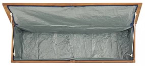 tömör tíkfa kerti láda 150 x 50 x 55 cm