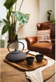 Borvörös öntöttvas teáskanna 1,25 l Xilin – Bredemeijer