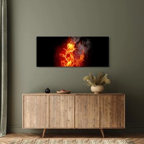 Kép - Rózsák a tűzben (120x50 cm)