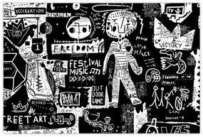 Kép - Graffiti (90x60 cm)