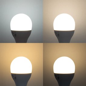 5 darabos Smart E14 LED izzókészlet G45 Opál RGBW 4,9W 470 lm 2700-6500K