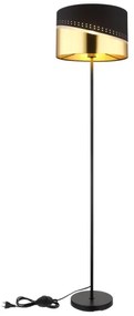 Globo 54046S - Állólámpa OR 1xE27/60W/230V átm. 35 cm fekete/arany