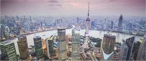 Kép - Shanghai, Kína (120x50 cm)