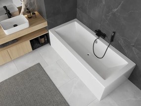 Mexen Cube téglalap alakú kád 190 x 80 cm burkolattal, fehér - 55051908000X