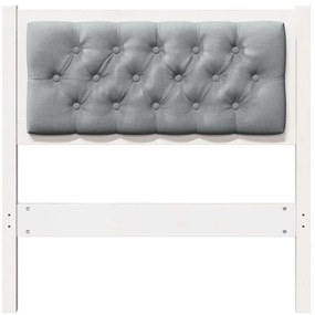 Fejtámla Egyéb Fehér és világosszürke 80 cm Tömör fenyőfa