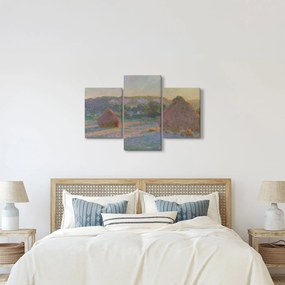 Kép - Claude Monet, Stacks of Wheat (End of Summer) , reprodukciók (90x60 cm)