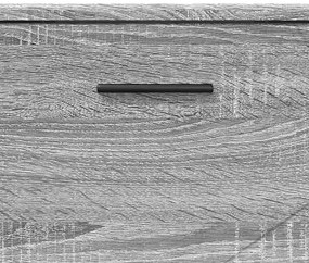 Fürdőszoba bútor szett 3 pcs Szürke sonoma 76.5 x 35 x 64 cm