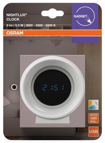 Osram-LED NIGHTLUX digitális óra háttérvilágítással LED/0,3W/5V 3000/4000/6500K