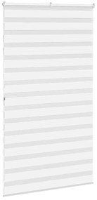 zebrafüggönnyel fehér szövetszélesség 125,9 cm poliészter