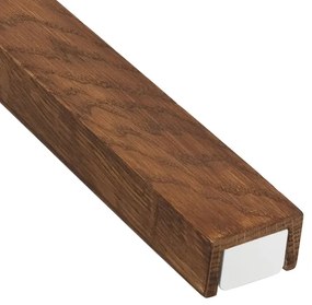 Brilagi-LED Fürdőszobai tükörmegvilágítás WOODY MIRROR LED/15W/230V IP44 tölgy/fehér