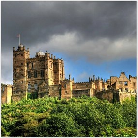 Poszterek 100x100 Kastély Sötét felhők