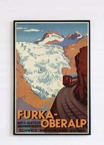 Régi poszter Svájc 1925r.70x50cm