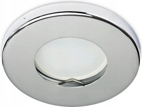 Halogén mennyezeti lámpatest IP44 króm LED-es Fürdőszoba