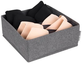 Drawer szürke rekeszes fiókrendszerező, 29 x 11 cm - Bigso Box of Sweden