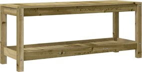 vidaXL impregnált fenyőfa kerti pad 108 x 35 x 45 cm
