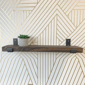 Fali polc 16x40 cm fenyő