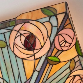 Endon 70698 - Mennyezeti lámpa Tiffany WILLOW 2xE27/60W/230V