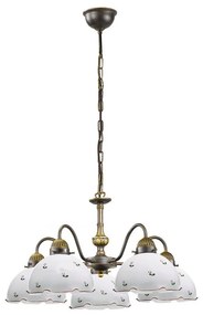 Kolarz 731.85.70 - Csillár láncon NONNA 5xE27/75W/230V