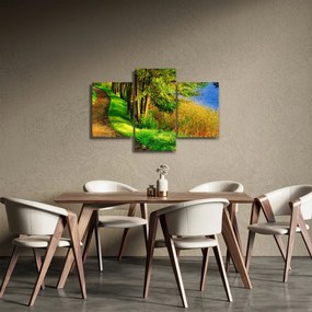 A víz menti sétányok képe (90x60 cm)