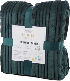 Ágytakaró Nina 150x200 Eurofirany c.zöld puha, térbeli csíkos