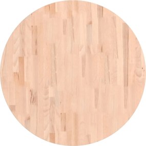 vidaXL tömör bükkfa kerek asztallap Ø80 x 1,5 cm