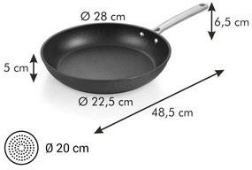 Tescoma TitanPOWER serpenyő, 28 cm, , 28 cm