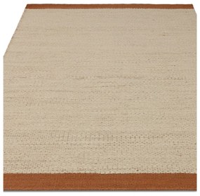 Krémszínű-terrakotta színű kézi szövésű gyapjú szőnyeg 160x230 cm Lima Rust – Asiatic Carpets