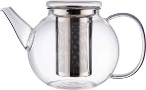 TEA TIME teáskanna fém szűrővel 1,2l